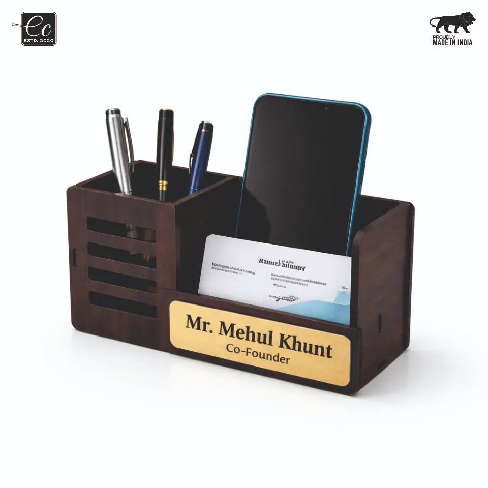 Premium Wooden Desk Organizer – Smart Utility Meets Elegant Design